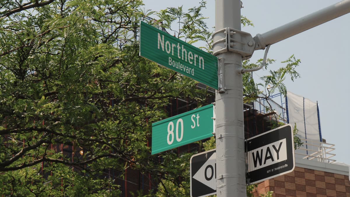 Street view near Northern Boulevard and 80th Street